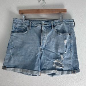 Old Navy High Rise Distressed Shorts